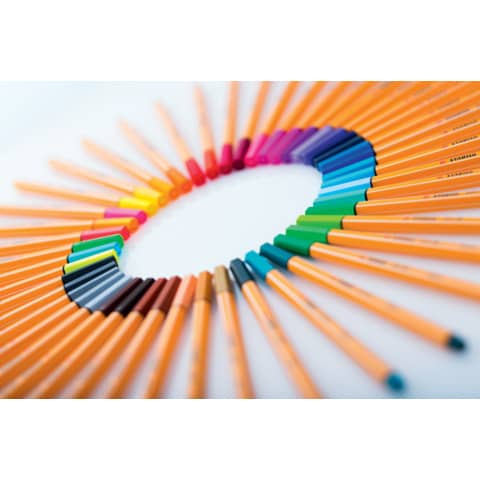 Fineliner Stabilo Point 88® 0,4 mm rosso neon 88/040